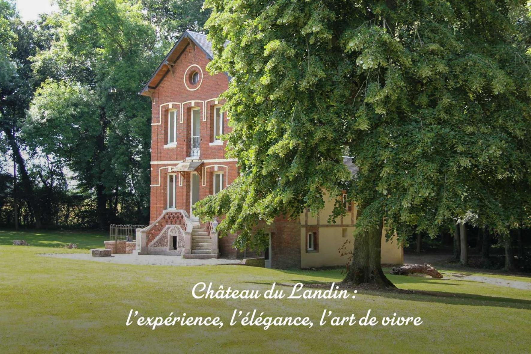 Chateau Du Landin - Bains Nordiques Le Landin Exterior photo